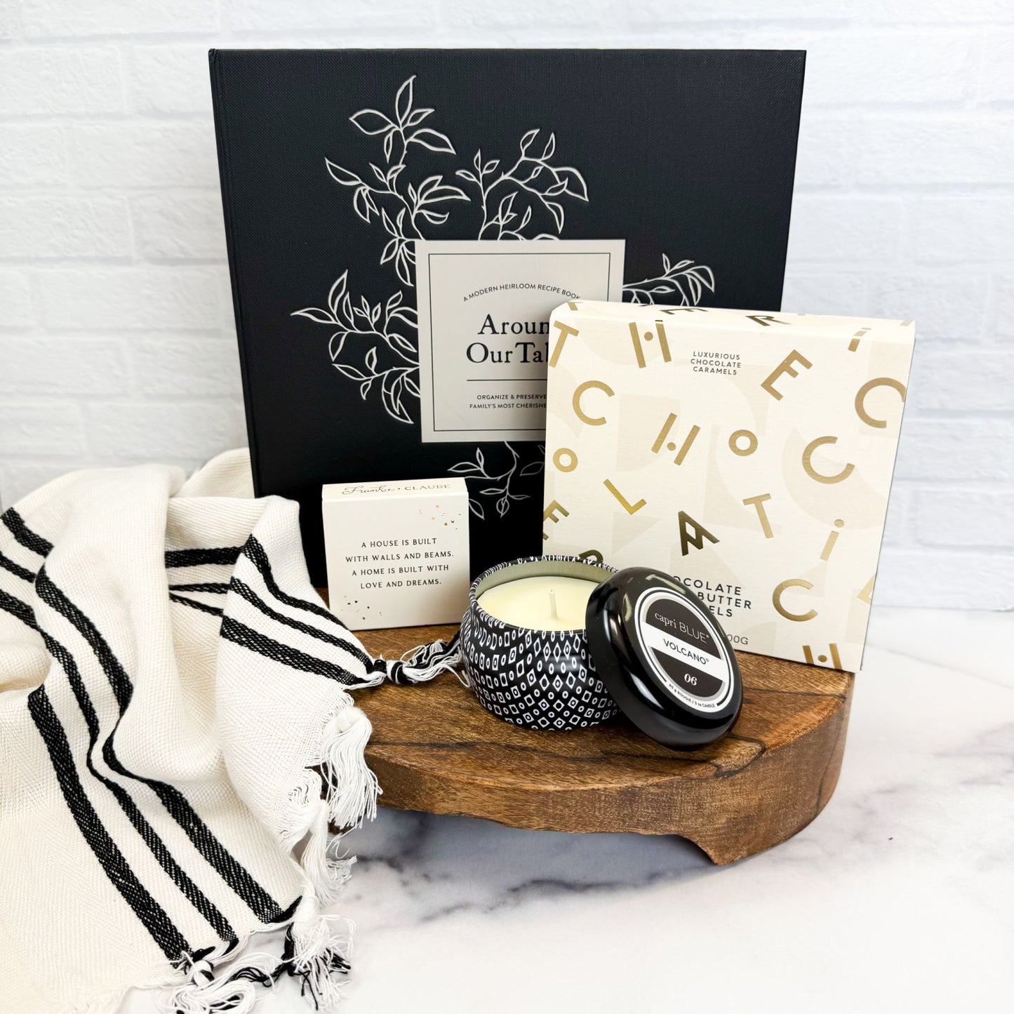 
                  
                    New Home Luxury Curated Gift Box Contents | Realtor Gift Box | Housewarming Gift
                  
                