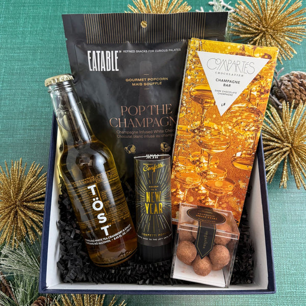 New Years Toast Gift Box