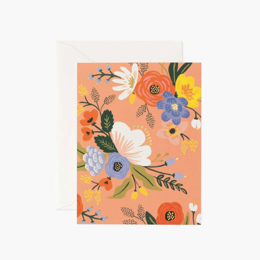 Rifle Paper Co. Lively Floral Card | Build A Luxury Custom Gift Box for Women with Luxe & Bloom