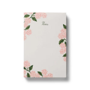 Rifle Paper Co. Pink Hydrangea Notepad | Build A Luxury Custom Gift Box for Women with Luxe & Bloom