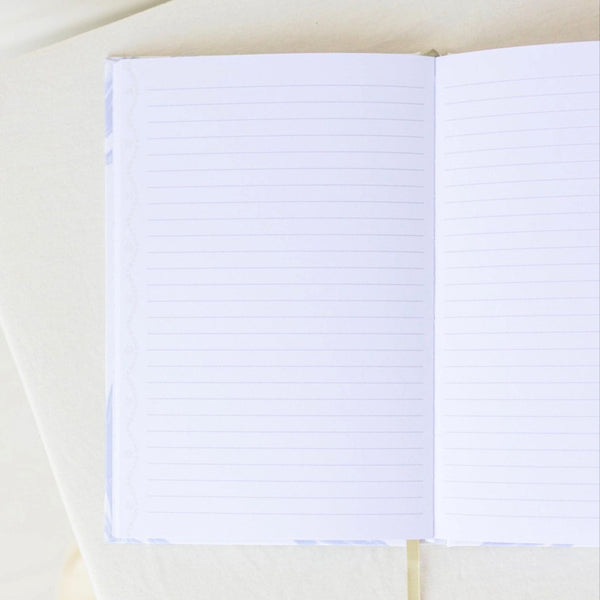 An open lined notebook: Selah Publications The Langley Notebook | Build A Christian Custom Gift Box for Women with Luxe & Bloom