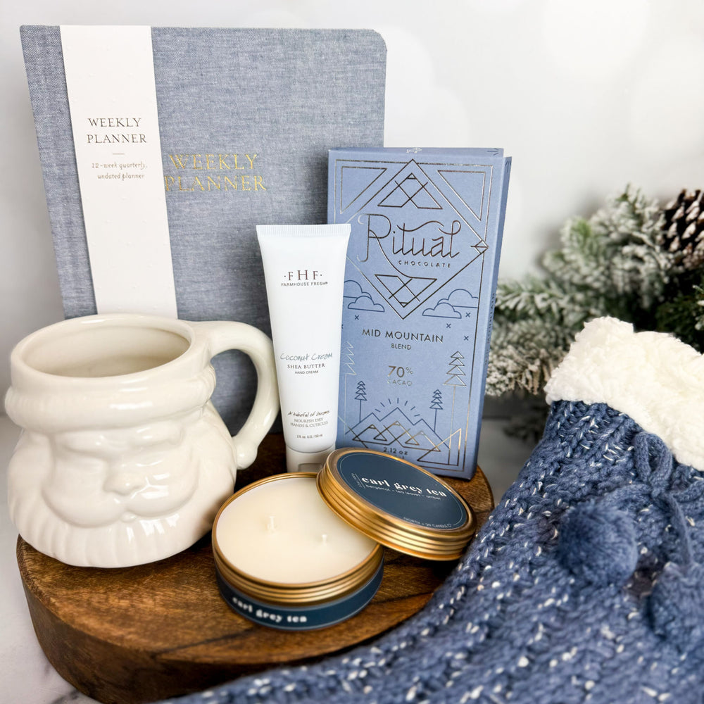 
                  
                    Snowed In Holiday Gift Box Contents | Luxury Gift Boxes For Her from Luxe & Bloom
                  
                