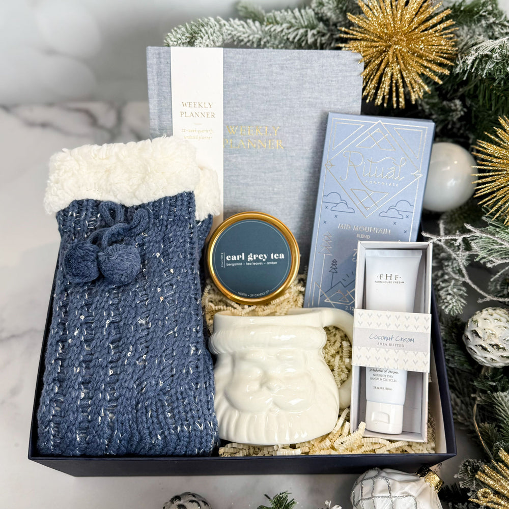 Snowed In Luxury Christmas Gift Box for Women from Luxe & Bloom