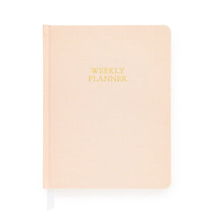 Sugar Paper Pale Pink Undated Weekly Planner | Build A Luxury Custom Gift Box for Women with Luxe & Bloom