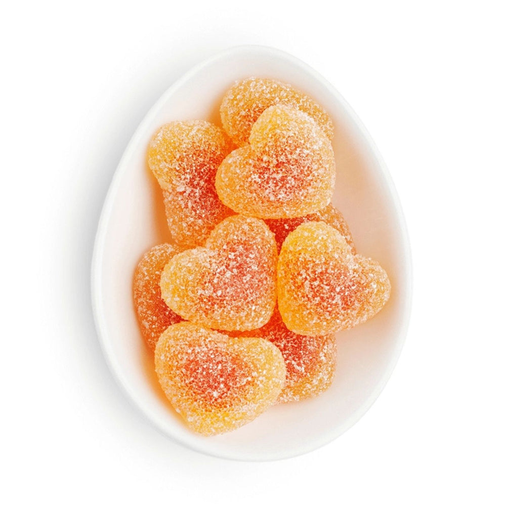 Sugarfina Peach Bellini Gummies on a white background | Build A Luxury Custom Gift Box with Luxe & Bloom