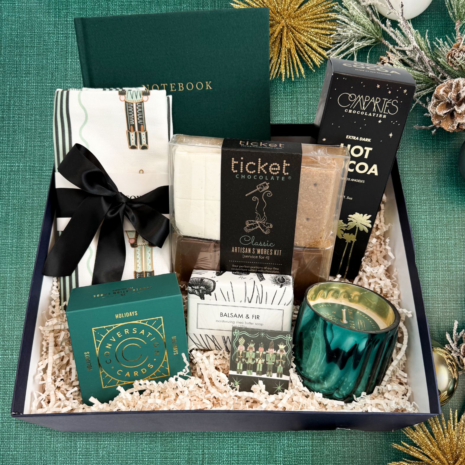 Warmest Wishes Luxury Curated Christmas Gift Box | Corporate Holiday Gifts