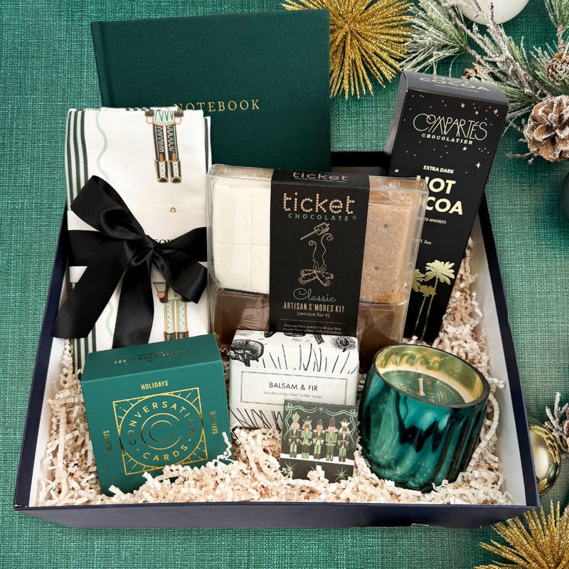 Warmest Wishes Luxury Curated Christmas Gift Box | Corporate Holiday Gifts