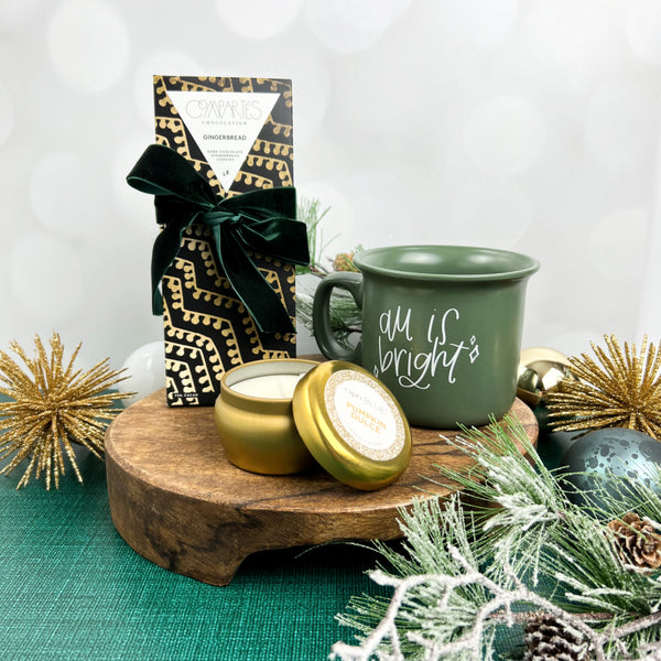 All Is Calm Luxury Curated Holiday Gift Box - Client Gift Boxes from Luxe & Bloom