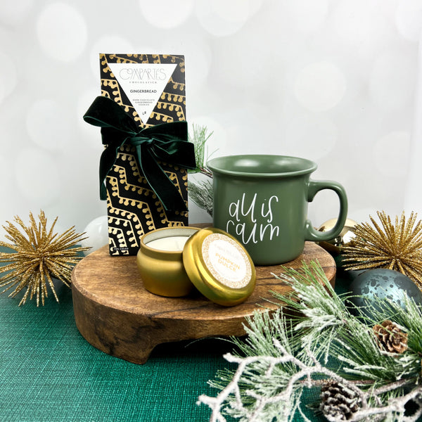 All Is Calm Luxury Curated Christmas Gift Box - Client Gift Boxes from Luxe & Bloom