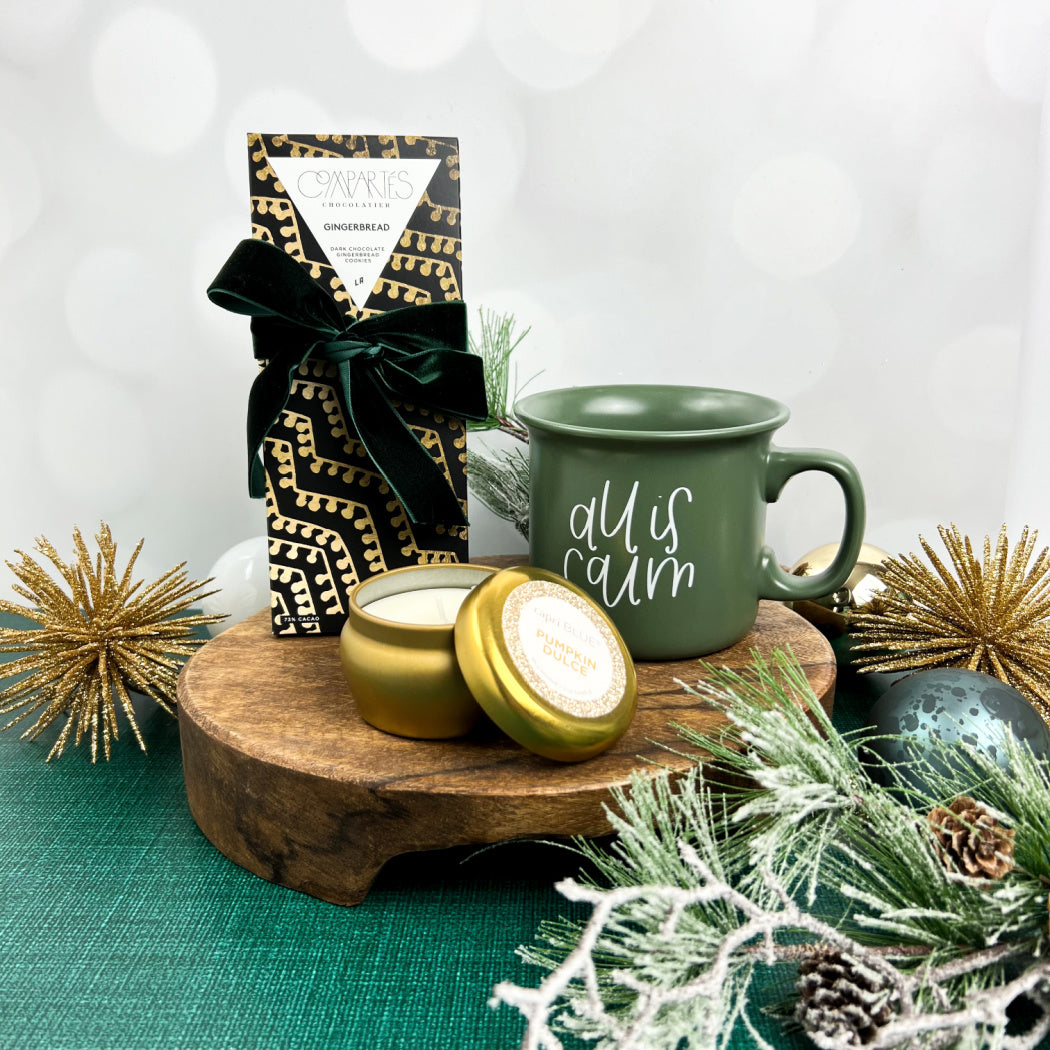
                  
                    All Is Calm Luxury Curated Christmas Gift Box - Client Gift Boxes from Luxe & Bloom
                  
                