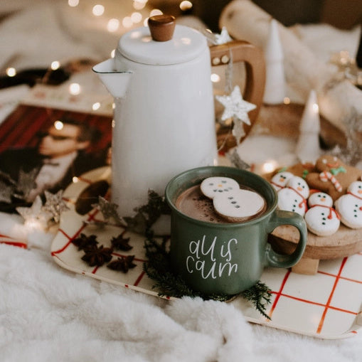 Chalkfuloflove All Is Calm All Is Bright Mug | Build A Luxury Custom Gift Box for Women with Luxe & Bloom