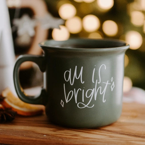 
                  
                    Chalkfuloflove All Is Calm All Is Bright Mug | Build A Luxury Custom Gift Box for Women with Luxe & Bloom
                  
                