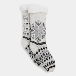 Winter Wonderland Slipper Socks with Sherpa Lining | Build A Luxury Custom Christmas Gift Box for Women with Luxe & Bloom