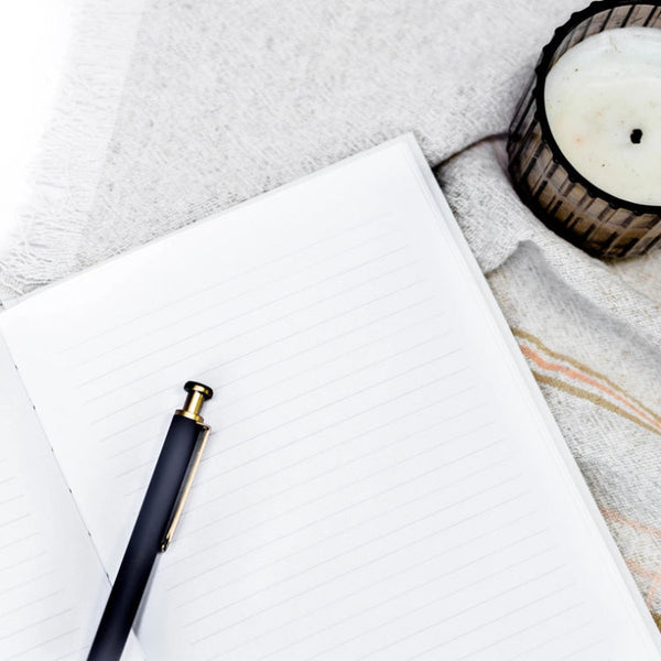 Duncan & Stone Paper Co. Flat Lay Journal Notebook Interior | Build A Luxury Custom Gift Box for Women with Luxe & Bloom