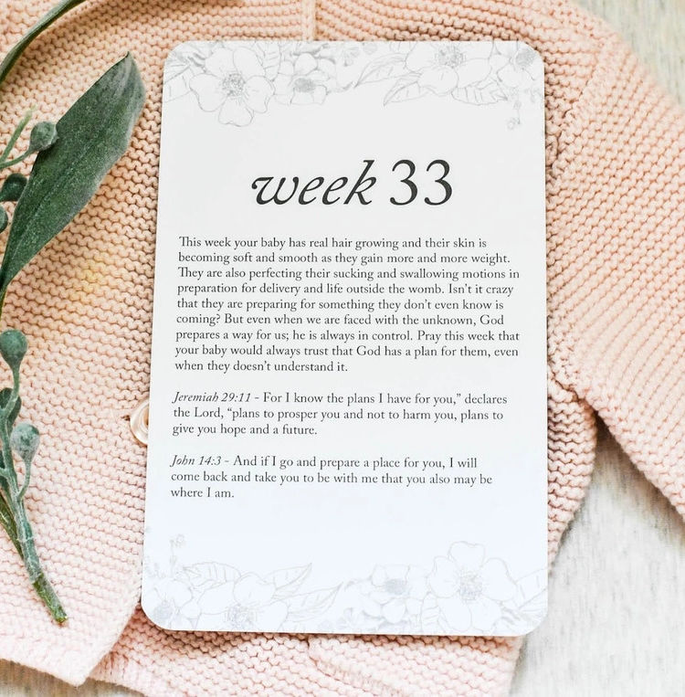 Duncan & Stone Paper Co. Pregnancy Prayer Cards | Build A Luxury Custom Gift Box for Women with Luxe & Bloom