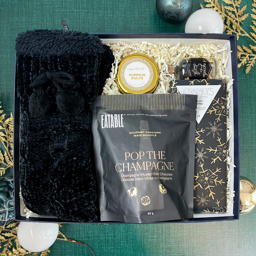 Fireside Luxury Curated Christmas Gift Box For Women from Luxe & Bloom
