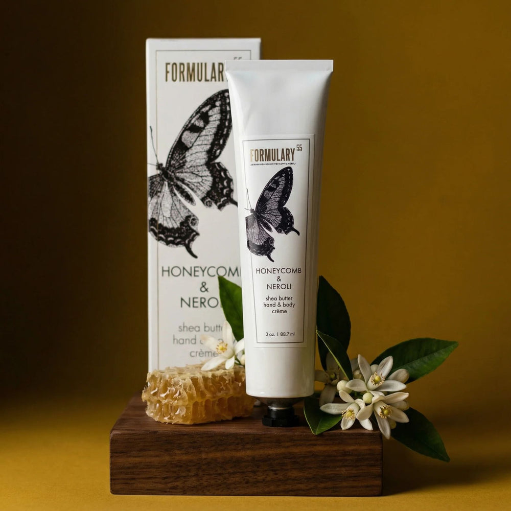 Formulary 55 Honeycomb & Neroli Shea Butter Hand & Body Creme | Build A Luxury Custom Gift Box for Women with Luxe & Bloom