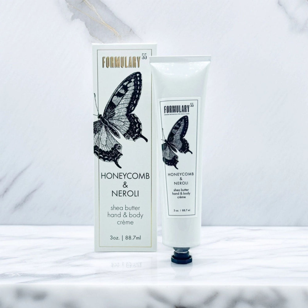 Formulary 55 Honeycomb & Neroli Shea Butter Hand & Body Creme | Build A Luxury Custom Gift Box for Women with Luxe & Bloom