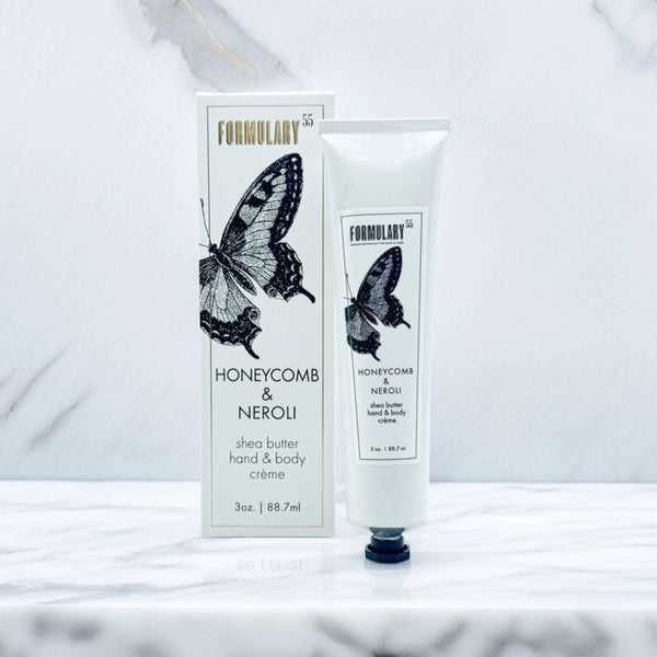 Formulary 55 Honeycomb & Neroli Shea Butter Hand & Body Creme | Build A Luxury Custom Gift Box for Women with Luxe & Bloom