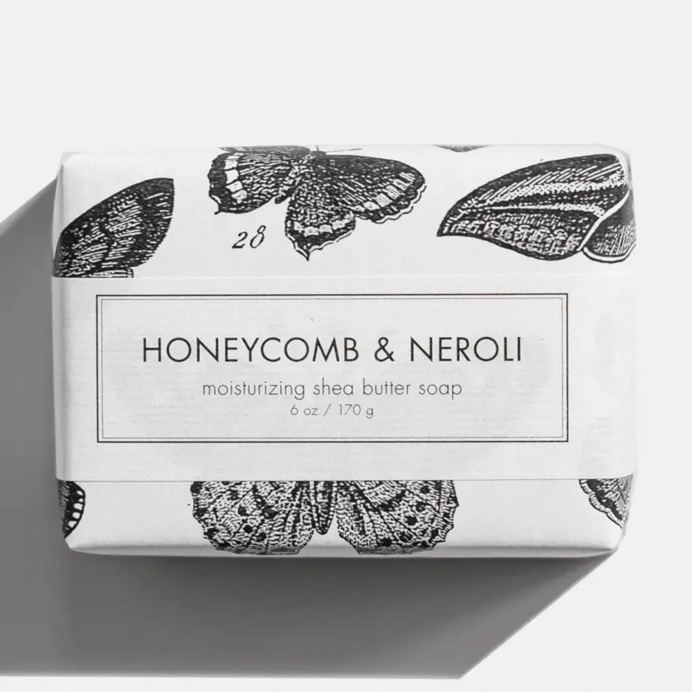 Formulary 55 Honeycomb & Neroli Shea Butter Soap with butterflies on the packaging | Build A Luxury Custom Gift Box for Women with Luxe & Bloom