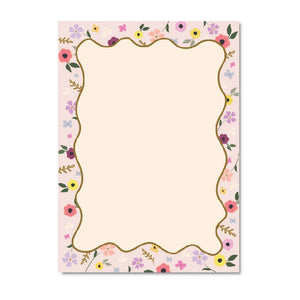Ginger P. Designs Floral Frame Notepad | Luxe & Bloom Luxury Gift Boxes