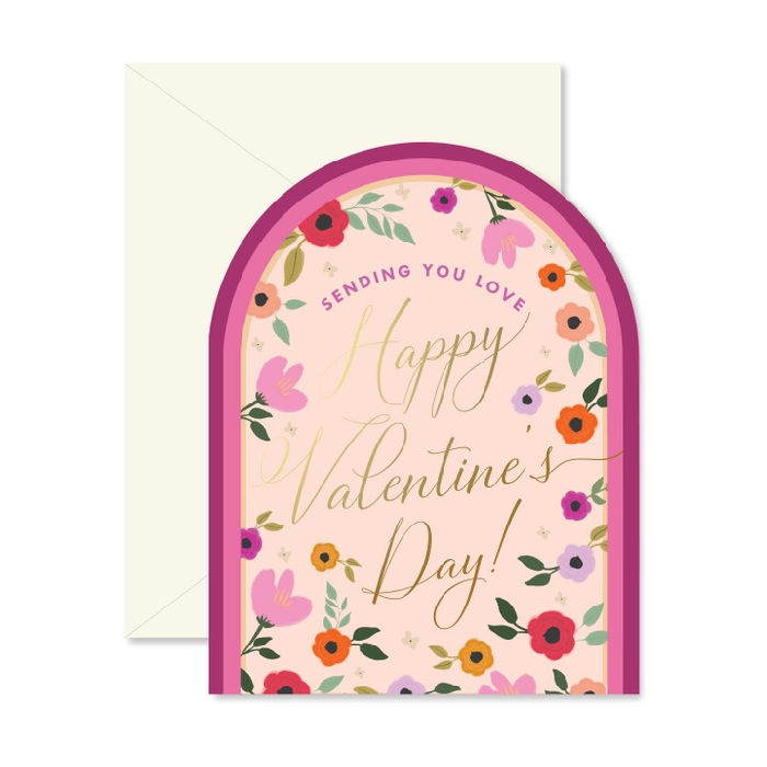 Ginger P. Designs Sending You Love Valentine's Day Card | Build A Luxury Custom Gift Box for Women with Luxe & Bloom