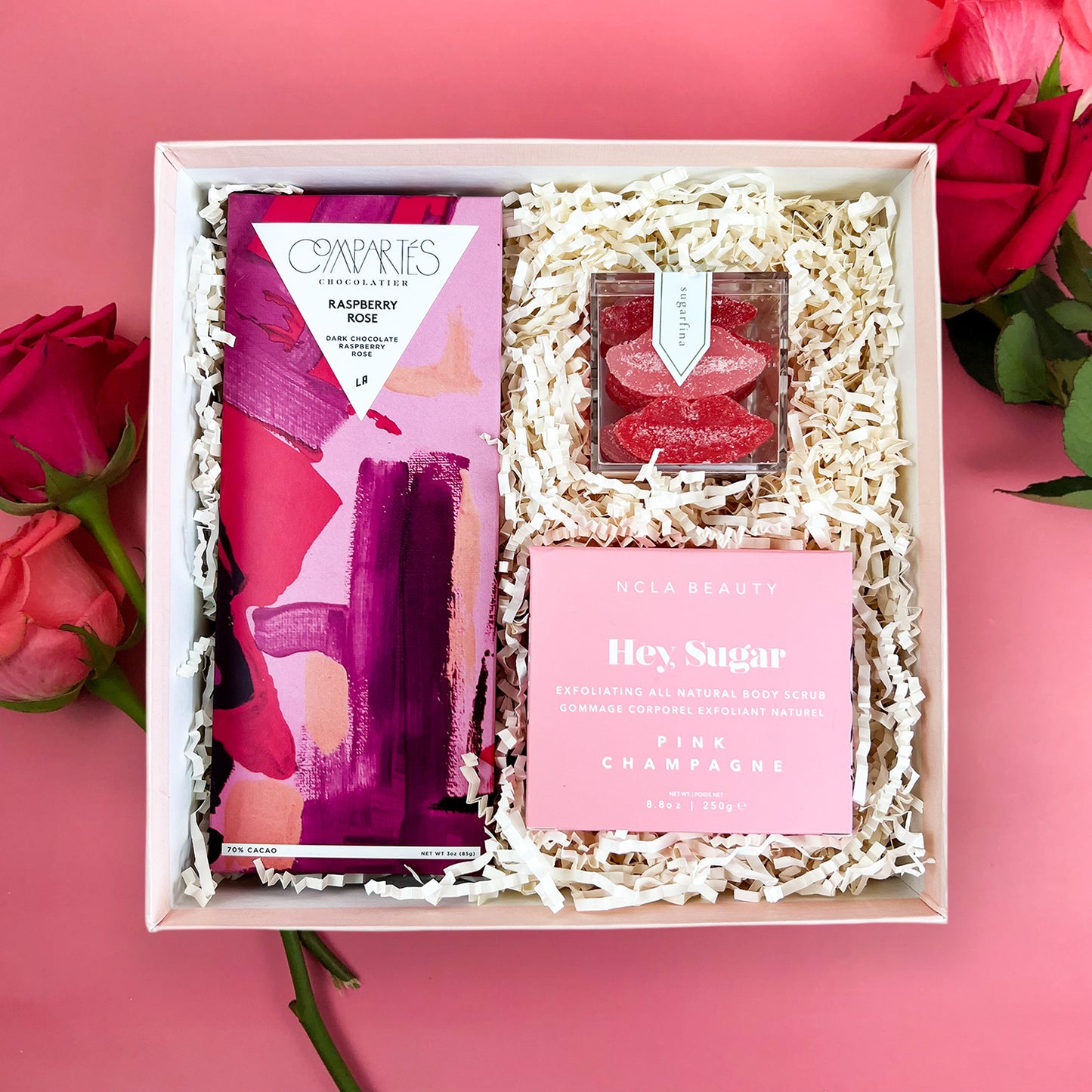 Hey Sugar Luxury Curated Valentines Day Gift Box for Women from Luxe & Bloom