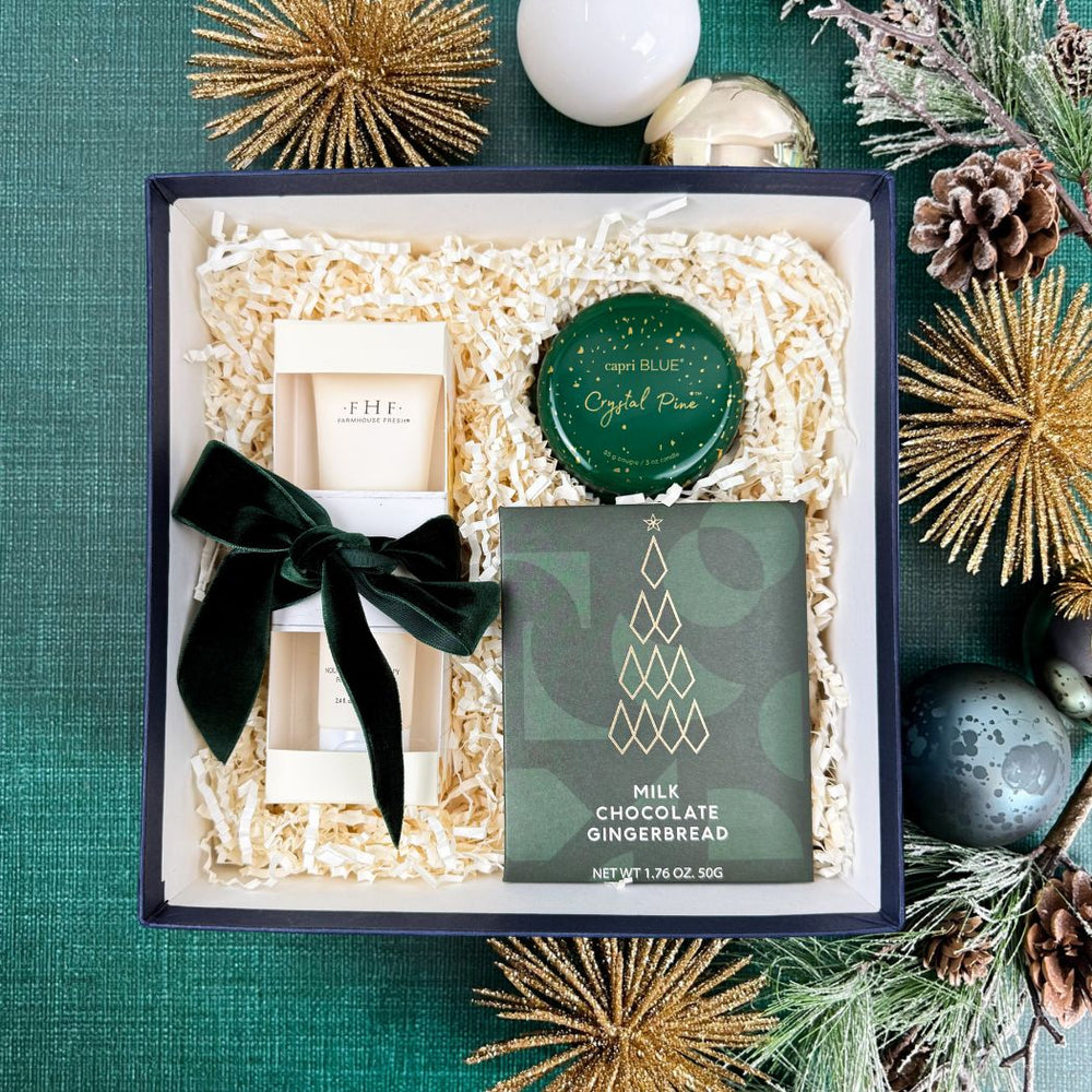 
                  
                    Holiday Petite Treat Luxury Christmas Gift Box for Women from Luxe & Bloom
                  
                