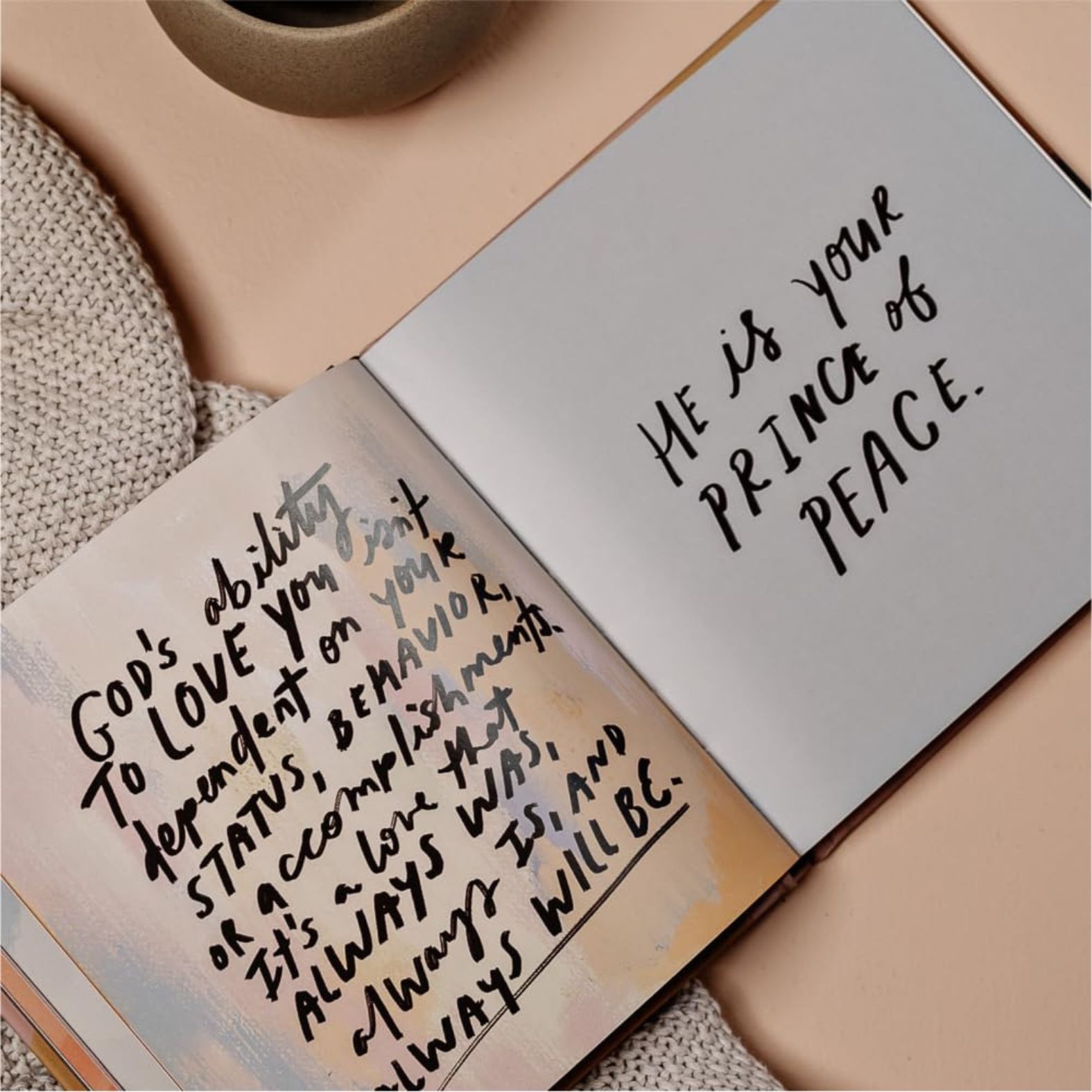 Jenessa Wait You Are Loved Book | Luxury Christian Gift Boxes For Women from Luxe & Bloom