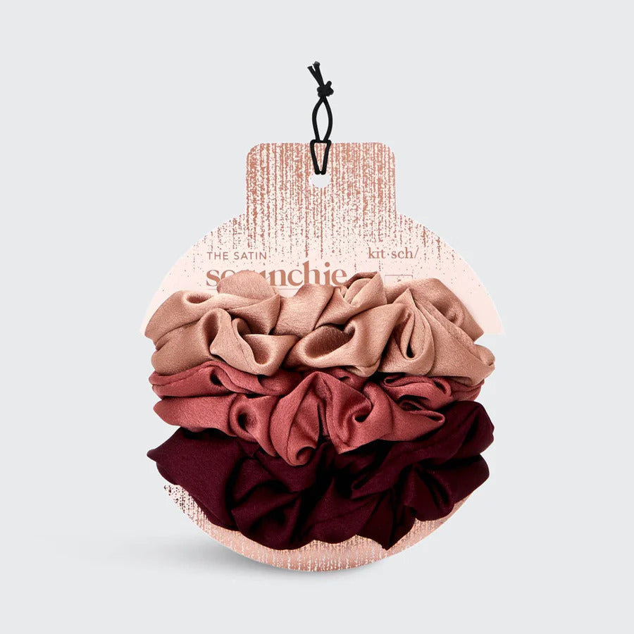 Kitsch Mulberry Spice Holiday Ornament Scrunchie Set | Build A Luxury Custom Gift Box for Women with Luxe & Bloom