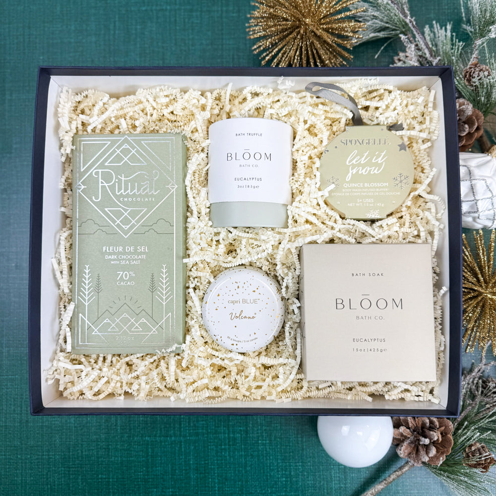 Let It Snow Luxury Christmas Gift Box for Women from Luxe & Bloom