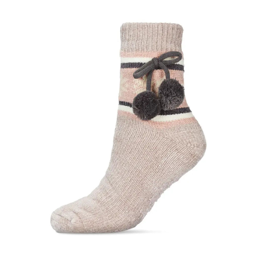 Snowflake Pom Pom Slipper Socks - Build A Custom Luxury Gift Box For Women with Luxe & Bloom