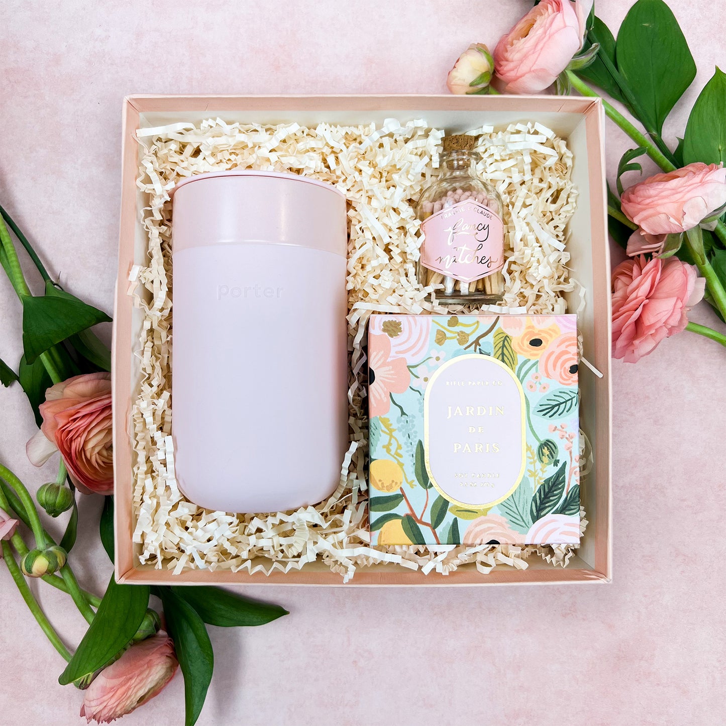 Morning Blooms Luxury Curated Gift Box For Women from Luxe & Bloom