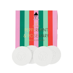 Musee Peppermint & Rosemary Shower Steamers | Build A Luxury Custom Christmas Gift Box for Women