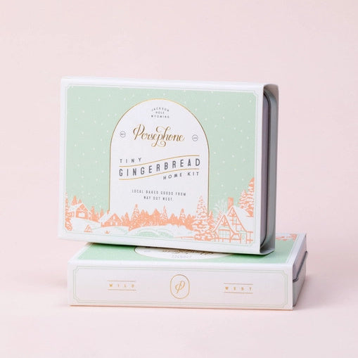 Persephone Bakery Tiny Gingerbread Home Kit | Build A Luxury Custom Gift Box for Women with Luxe & Bloom