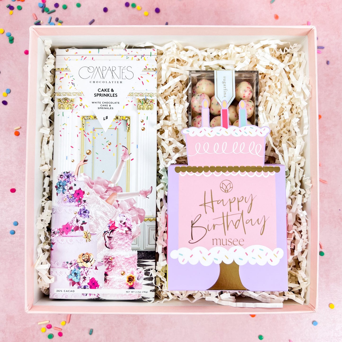 
                  
                    Petite Birthday Treat Luxury Curated Gift Box For Women | Luxe & Bloom
                  
                
