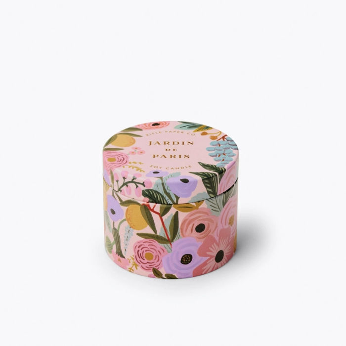 
                  
                    Rifle Paper Co. Jardin De Paris Tin Candle | Build A Luxury Custom Gift Box for Women with Luxe & Bloom
                  
                