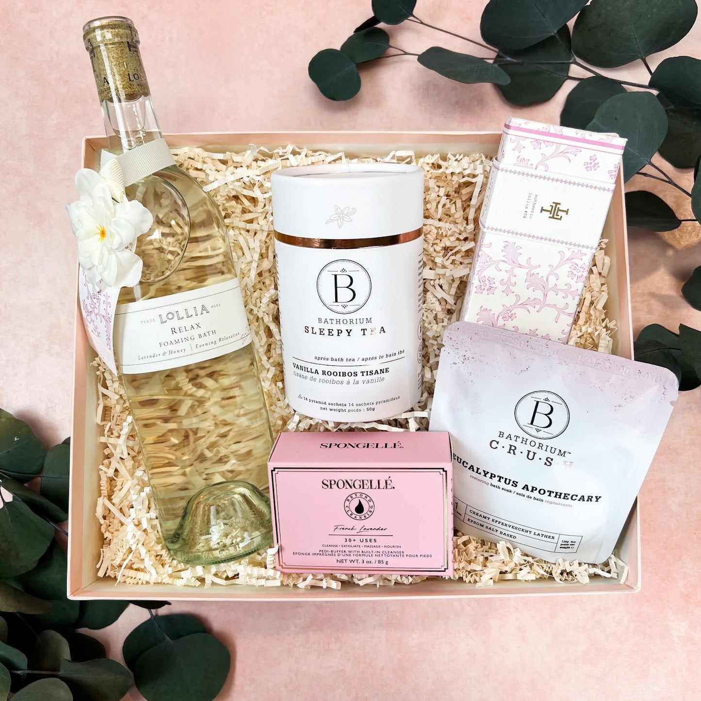 Spa Day Curated Gift Box - Luxe & Bloom Luxury Gift Boxes For Women