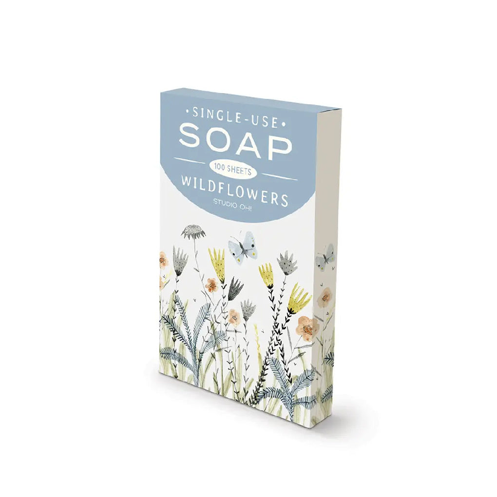 Studio Oh! Wildflowers Single-Use Soap Sheets - Luxe & Bloom Build A Luxury Custom Gift Box For Women