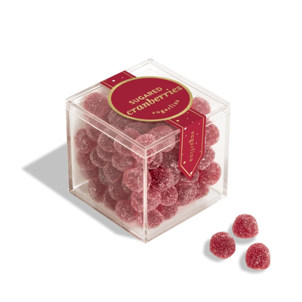 Sugarfina Sugared Cranberries Candy | Build A Luxury Custom Christmas Gift Box with Luxe & Bloom | Corporate Gifts