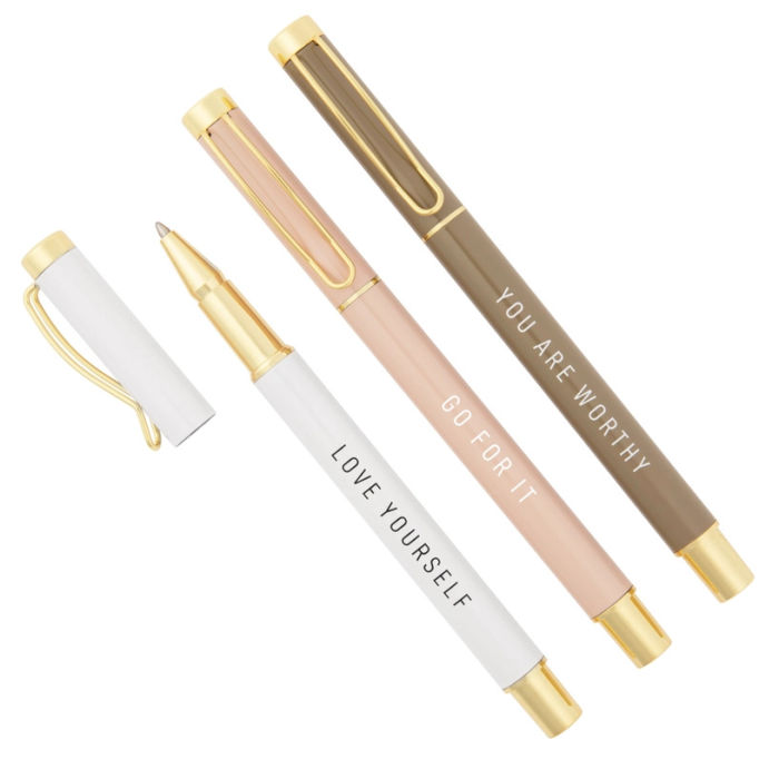 Sweet Water Decor Go For It Pen Set | Build A Custom Luxury Gift Box for Women with Luxe & Bloom