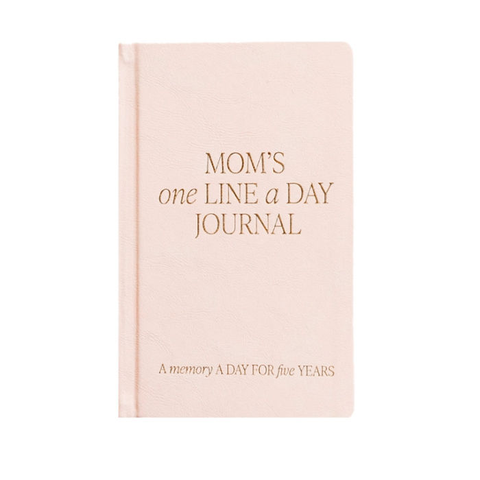 Sweet Water Decor Mom's One Line A Day Leather Journal | Build A Luxury Custom Gift Box for Women with Luxe & Bloom