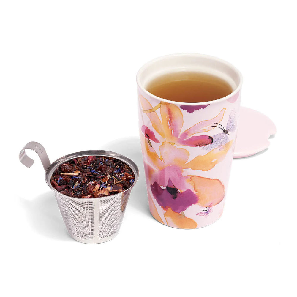 Tea Forte Mariposa Steeping Cup Infuser Mug | Build A Luxury Custom Gift Box for Women with Luxe & Bloom