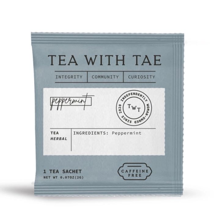 Tea with Tae Peppermint Tea Sachet | Build A Luxury Custom Gift Box with Luxe & Bloom
