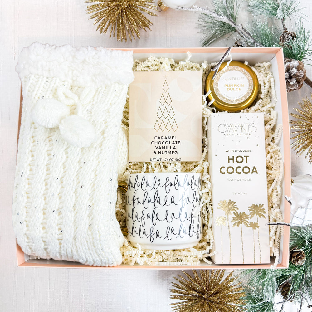 White Christmas Gift Box