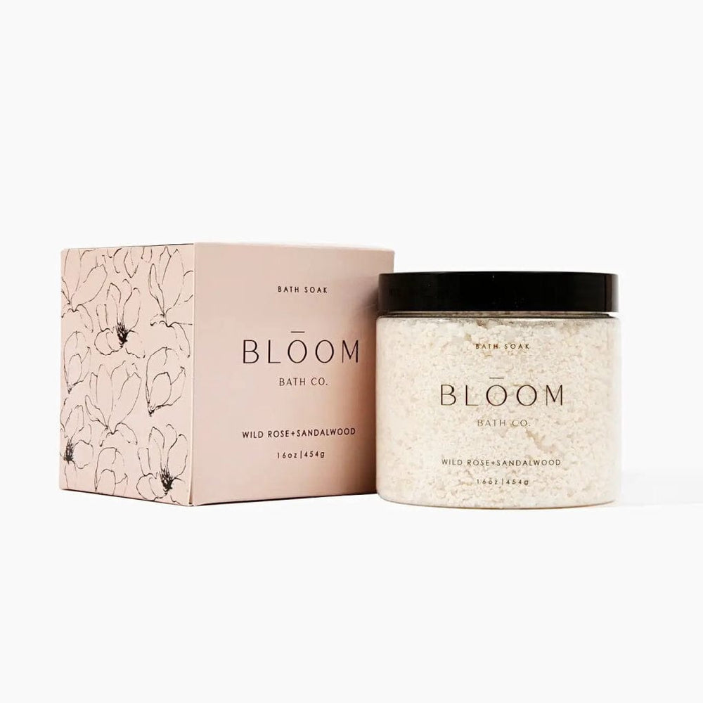 Bloom Wild Rose + Sandalwood Bath Soak - Luxe & Bloom Build A Luxury Gift Box