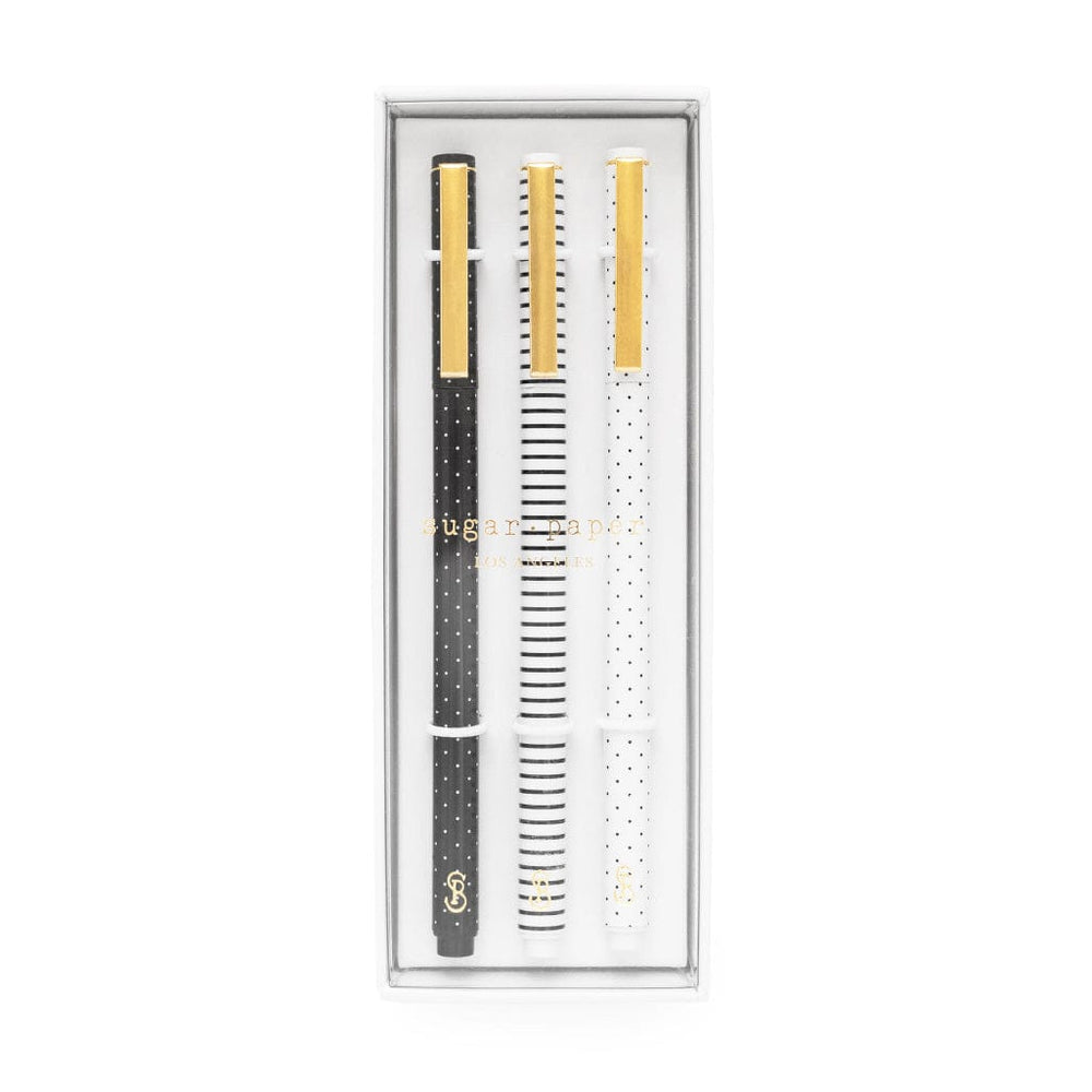 Sugar Paper Stripey Felt Pen Set - Luxe & Bloom Create Your Own Custom Gift Box