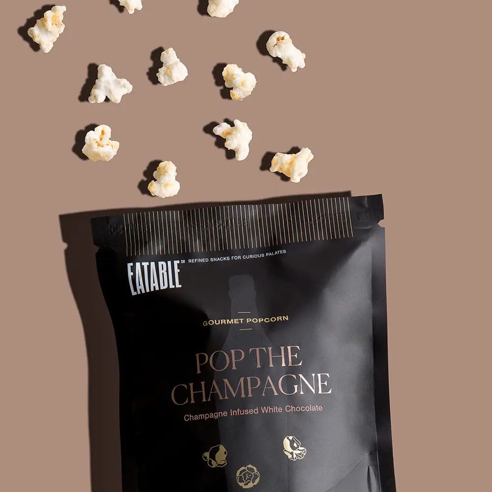 Eatable Pop The Champagne Popcorn - Luxe & Bloom Luxury Custom Gift Boxes