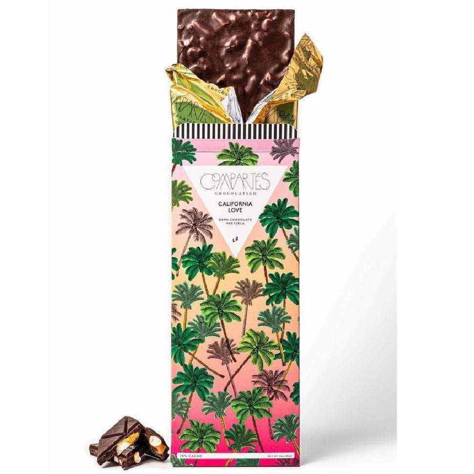 Luxe & Bloom - Compartes California Love Pretzel Dark Chocolate Bar