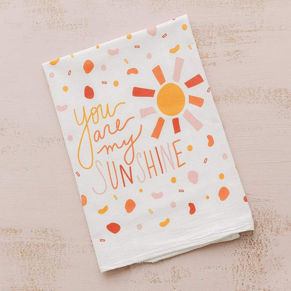 Luxe & Bloom - Doe A Deer You Are My Sunshine Flour Sack Towel
